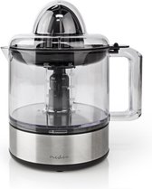 Nedis KAJC110CBK presse-agrume électrique 0,8 L 30 W Noir, Argent