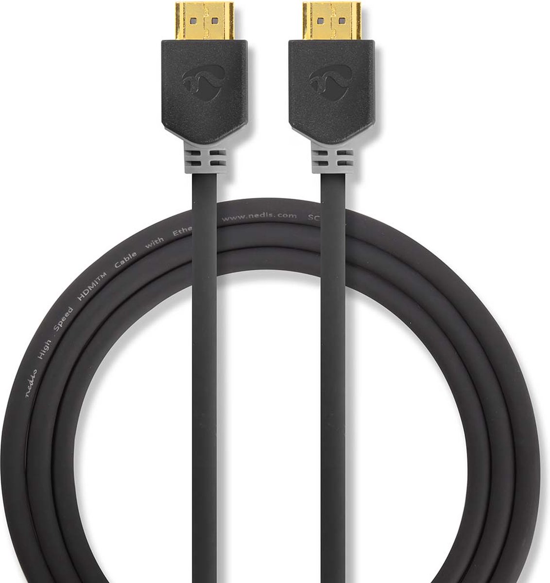NEDIS CVBW34000AT10 HDMI-kabel 1,00 m Antraciet