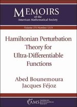 Hamiltonian Perturbation Theory for Ultra-differentiable Functions