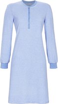 Ringella dames Badstof nachthemd L/M - Blue Bell  - 44  - Blauw