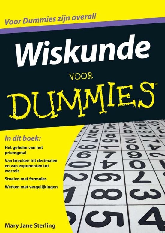 Voor Dummies - Wiskunde voor Dummies - cover