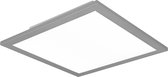 LED Plafondlamp - Plafondverlichting - Nitron Tirus - 14W - Aanpasbare Kleur - Vierkant - Mat Titaan - Aluminium