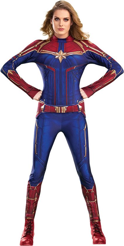 RUBIES Luxe Captain Marvel kostuum voor vrouwen Large | bol.com