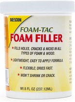 Foam tac Filler, 237 ml in pot, Opvul materiaal voor foam.
