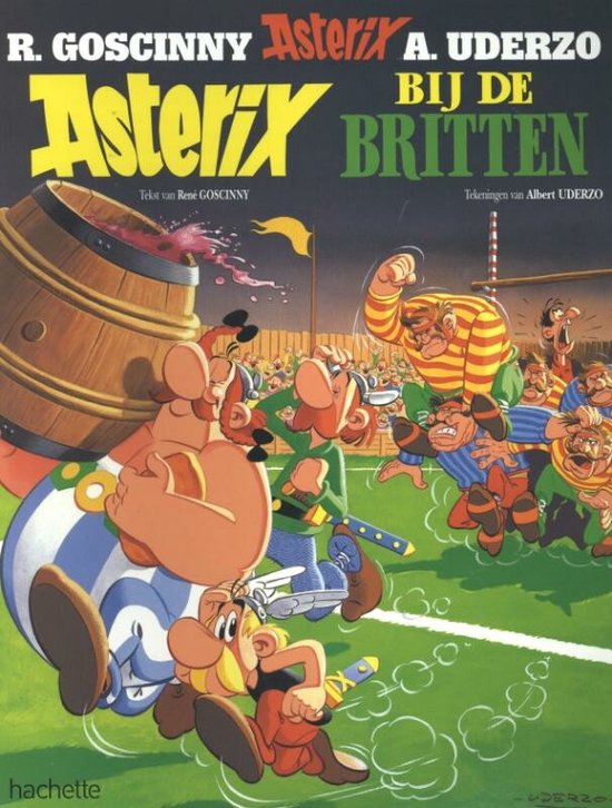 Cover van het boek 'Asterix / 08. Bij De Britten' van A. Uderzo