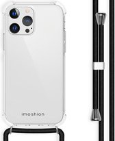 iMoshion Backcover met koord iPhone 13 Pro hoesje - Zwart