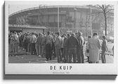 Walljar - De Kuip '83 - Muurdecoratie - Canvas schilderij