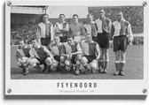 Walljar - Feyenoord '48 - Muurdecoratie - Plexiglas schilderij