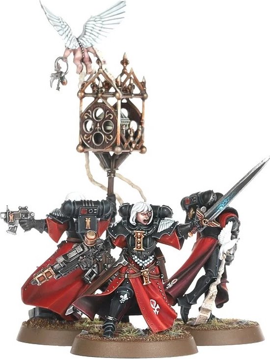 Warhammer 40k - Squad Sœurs De Bataille / Celestian / Dominion - Sœur 3 - Kit Non Monté