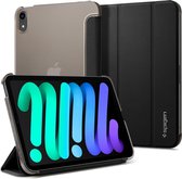 Spigen – Apple iPad Mini 6 2021 hoes – Elegante tablethoes – Book & Flip case – Zwart