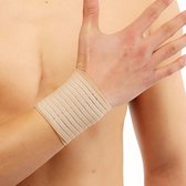 Jumada's Sport Wristbandage - Protection du poignet - Bandage - Wristband With Fermetures velcro - Beige