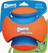 Chuckit! Kauwspeelgoed Kick fetch - Small - Hondenspeelgoed - Hondenbal - Chuckit bal - Oranje/Blauw - ø 14 cm - 1 ST
