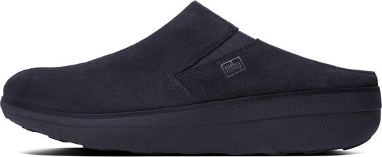 FitFlop Loaff Suede Clog - Pantoffels - Sloffen BLAUW - Maat 36