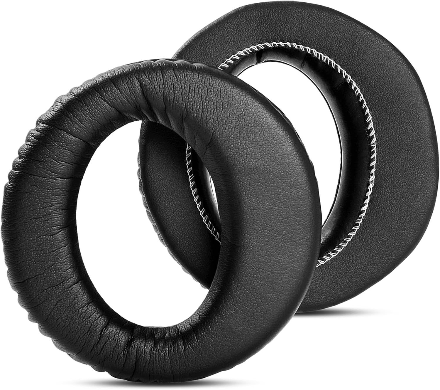 Vervangende Oorkussens voor Draadloze Hoofdtelefoons met Echte Leren Afwerking - Geschikt voor Diverse Modellen zoals MDR-RF985R, RF970, RF960 en MDR-DS6500