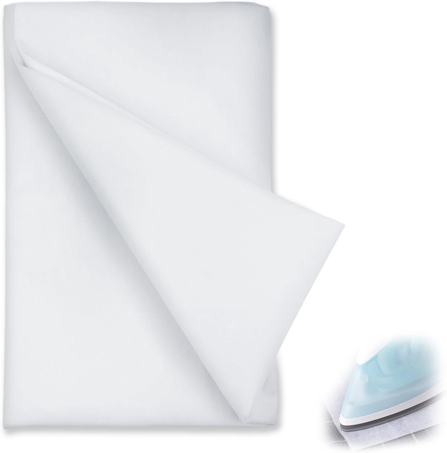 100 x 100 cm witte smeltbare tussenliggende stof, 60 gram per vierkante