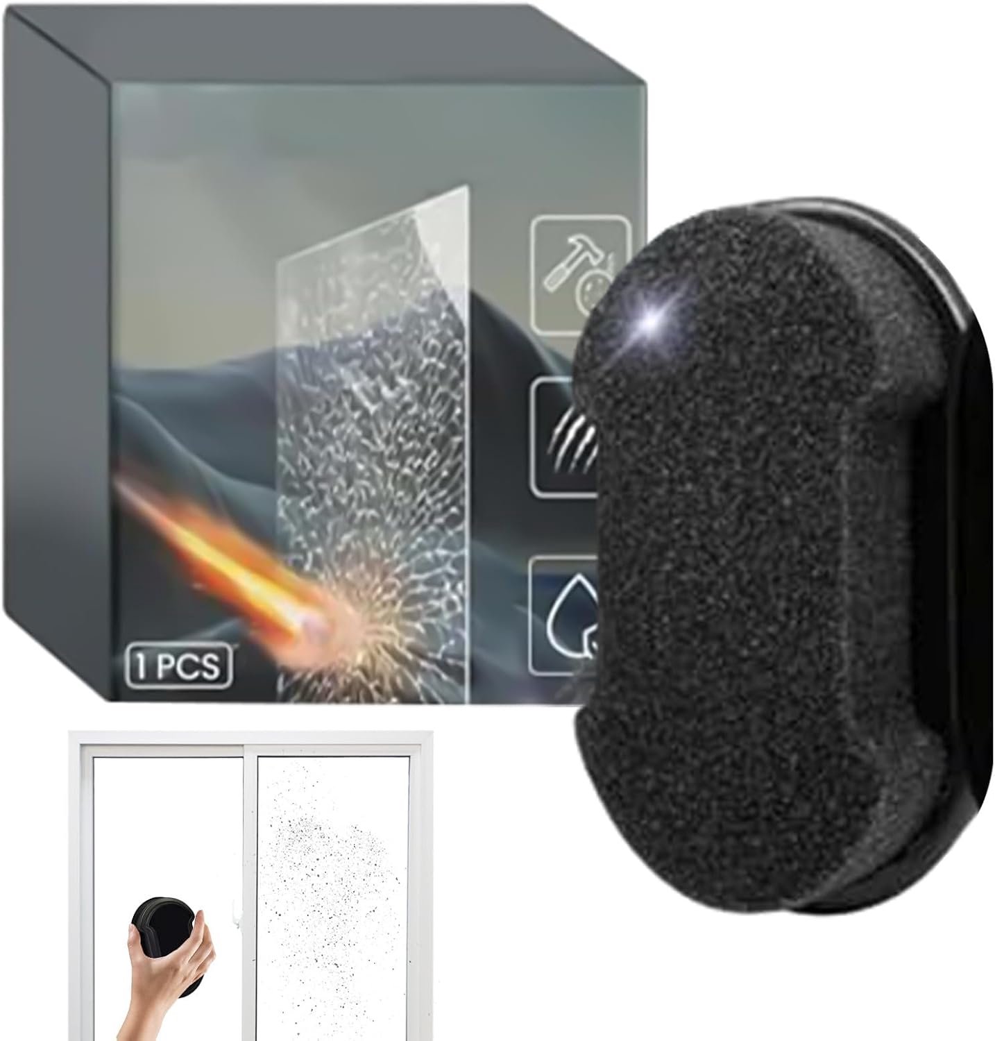 1-weg spiegel-nano-, 1-weg spiegelcoatingspons, Nano Coat