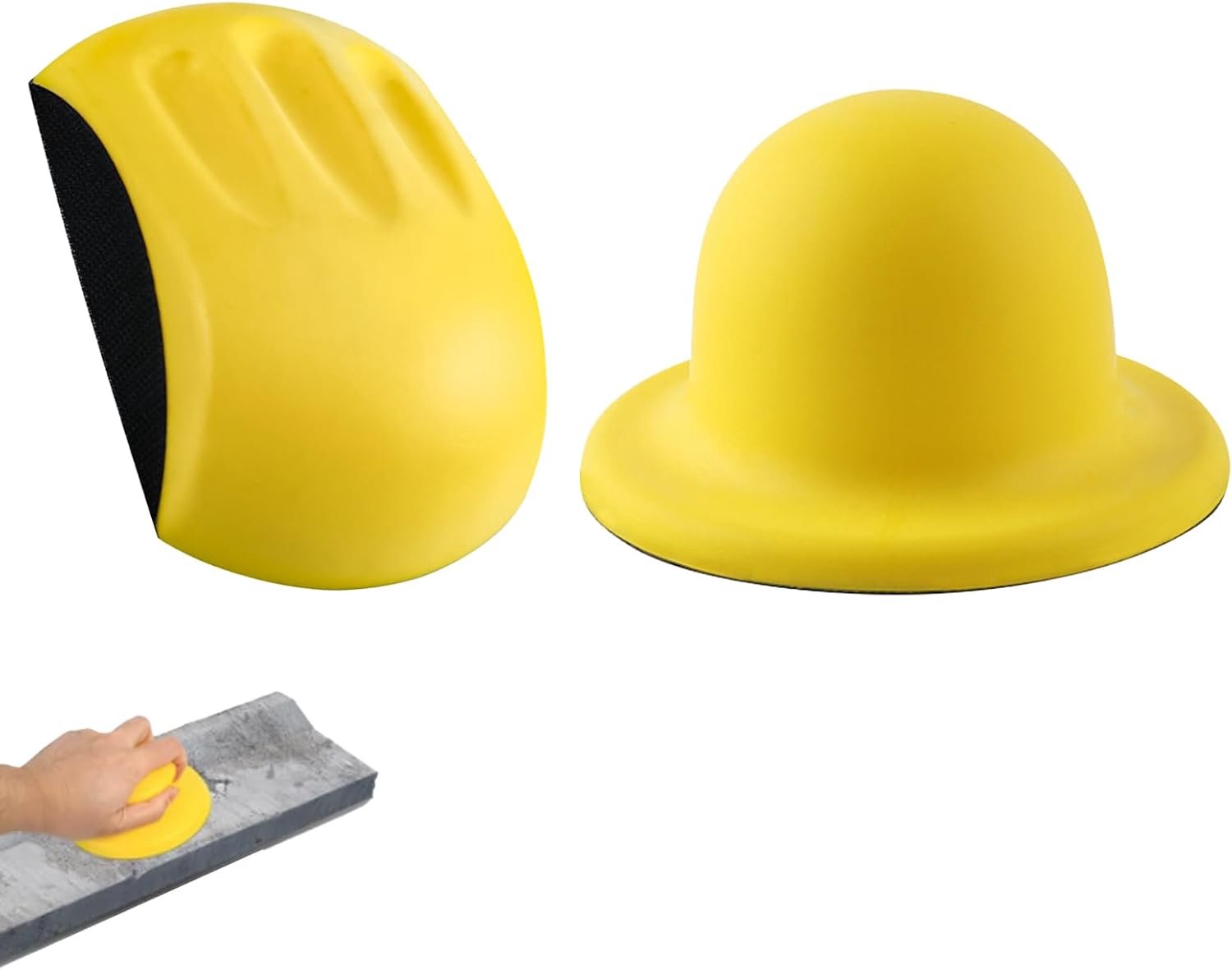 Handschuurblok 2Pcs - Ergonomisch ontwerp - Non-slip textuur - Voor houtbewerking en meubels - ShopVlot