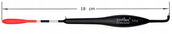 SHARK Balsa Zij-Doorvoer Dobber 3.5g / 18cm - Topkwaliteit Visserij — afbeelding 3
