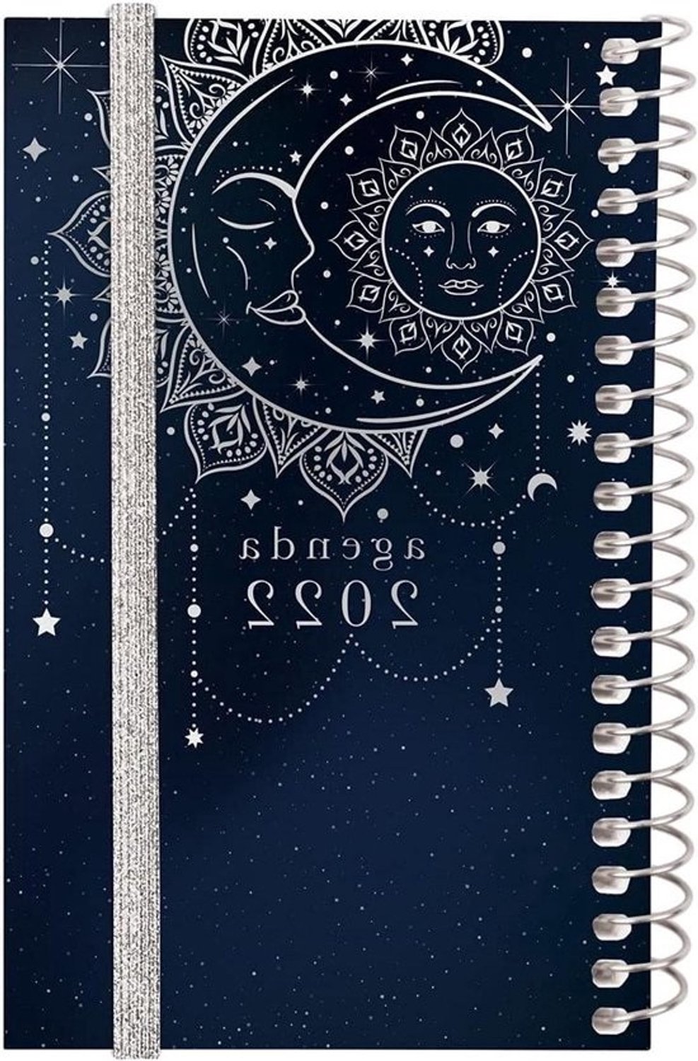Agenda 2022 - Weekplanner - Persoonlijke organisatie - Landschapsoverzicht - 79x127 mm - Maan