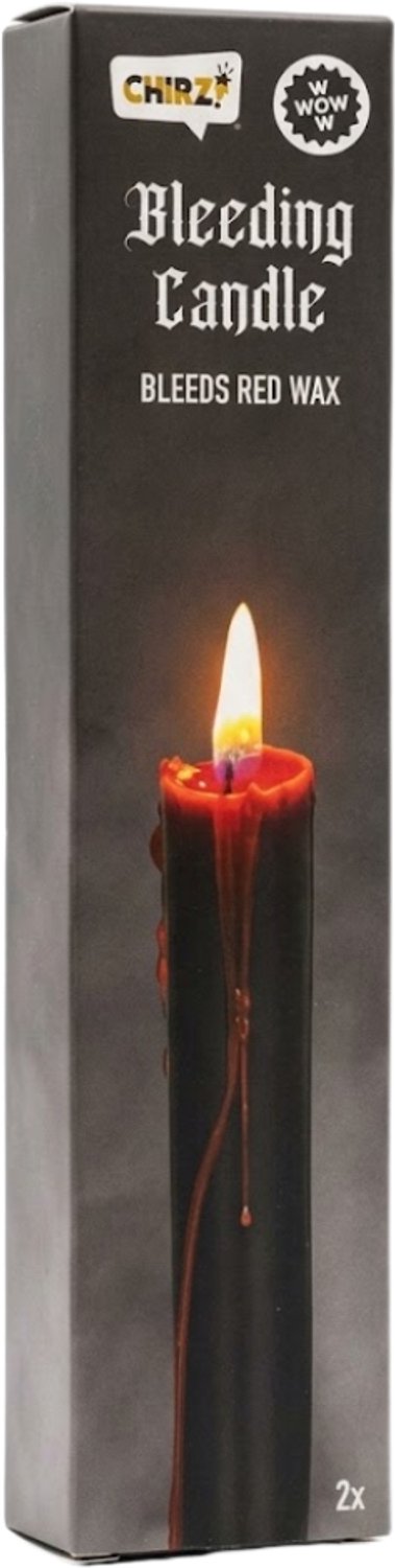 Druipkaarsen Bloed - Halloween Decoratie - 2 Stuks