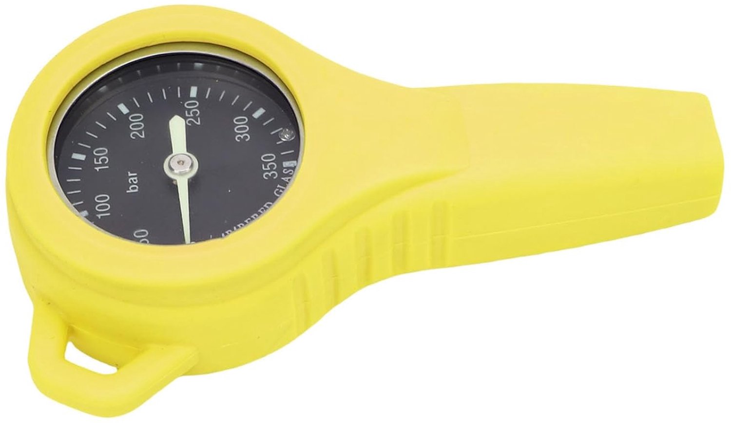 Gemakkelijk Afleesbare Duikdrukmeter Zeer Nauwkeurig Testinstrument Metalen Constructie voor Langdurig Gebruik, voor Veilige en Plezierige Duikervaring (YELLOW)