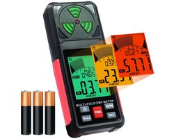 3-in-1 Draagbare Elektromagnetische Veldstraling Detector WiFi Bluetooth Signaal Detectie Handheld EMF Tester Digitaal LCD met Alarm voor Thuis, Kantoor, Buiten