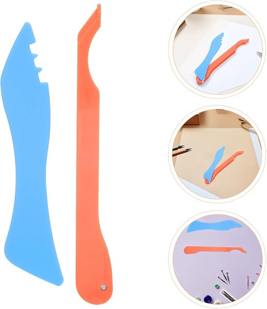 4 Stuks Delige Set Hand Foiler voor Gebrandschilderd Glas met Ergonomische Grip Koperen Folie Burnisher voor Nauwkeurige Moeiteloze Afwerking van Kleurrijke Glasprojecten — afbeelding 5