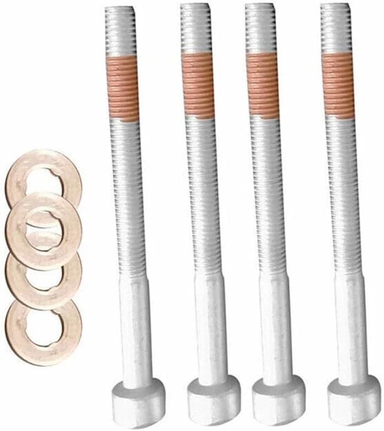 3L - Injectorbouten, afdichtingsset, 4-delige set voor Mercedes Sprinter Vito C-klasse E M646 A6119900122