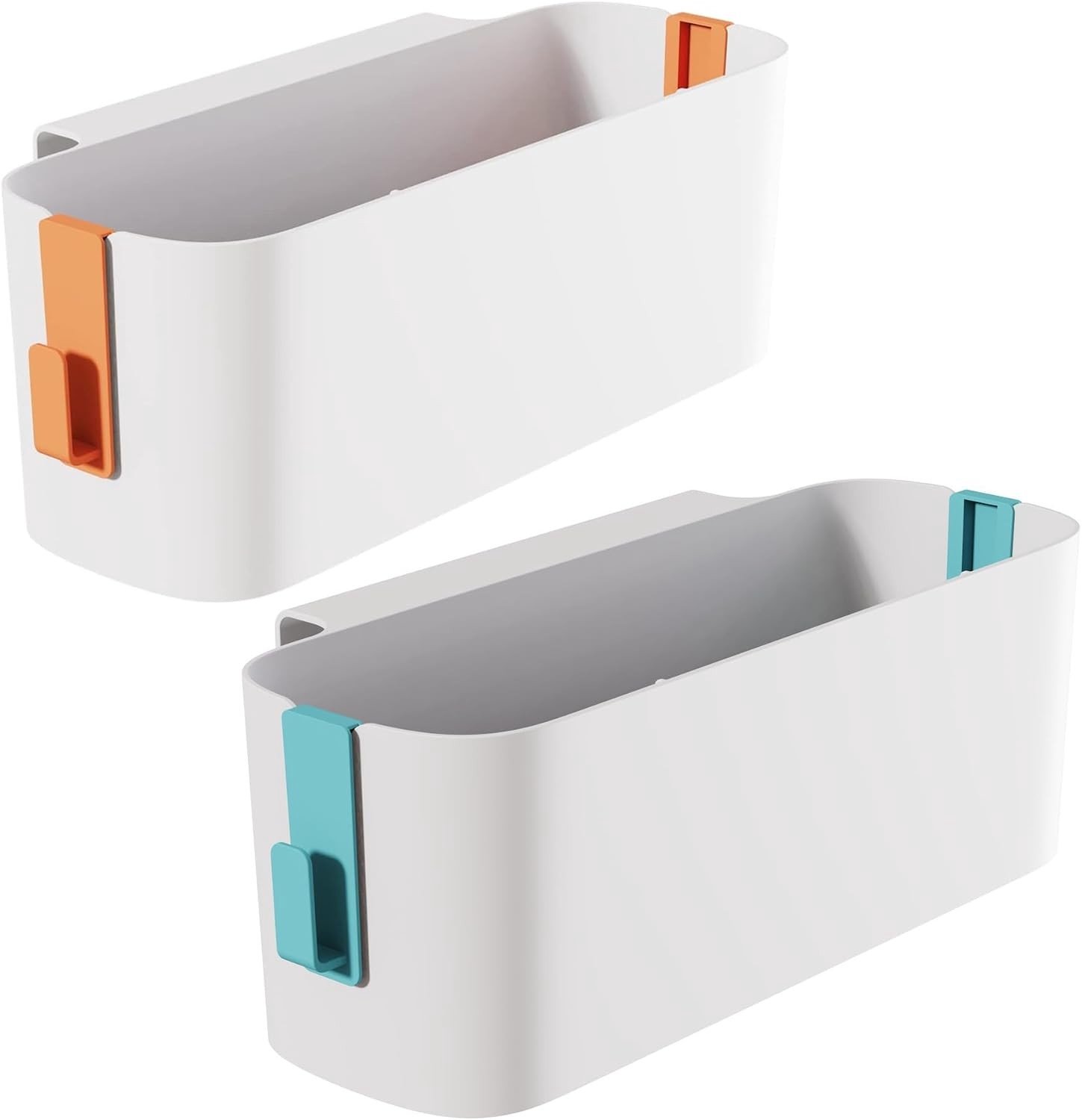 Hanging Bed Organiser voor Opberging, 2 Stuks Met Verwijderbare Haken, Ideaal voor Slaapkamer en Kantoor, Ruimtebesparend en Handig