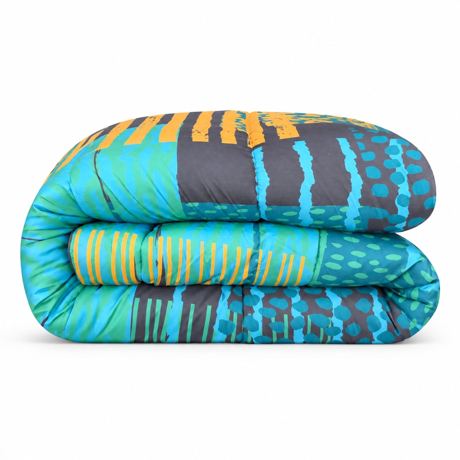 Premium Dekbed bedrukt - Zonder hoes ( 2 in 1 ) - Tweezijdig - 240 x 220 cm - Abstract Color