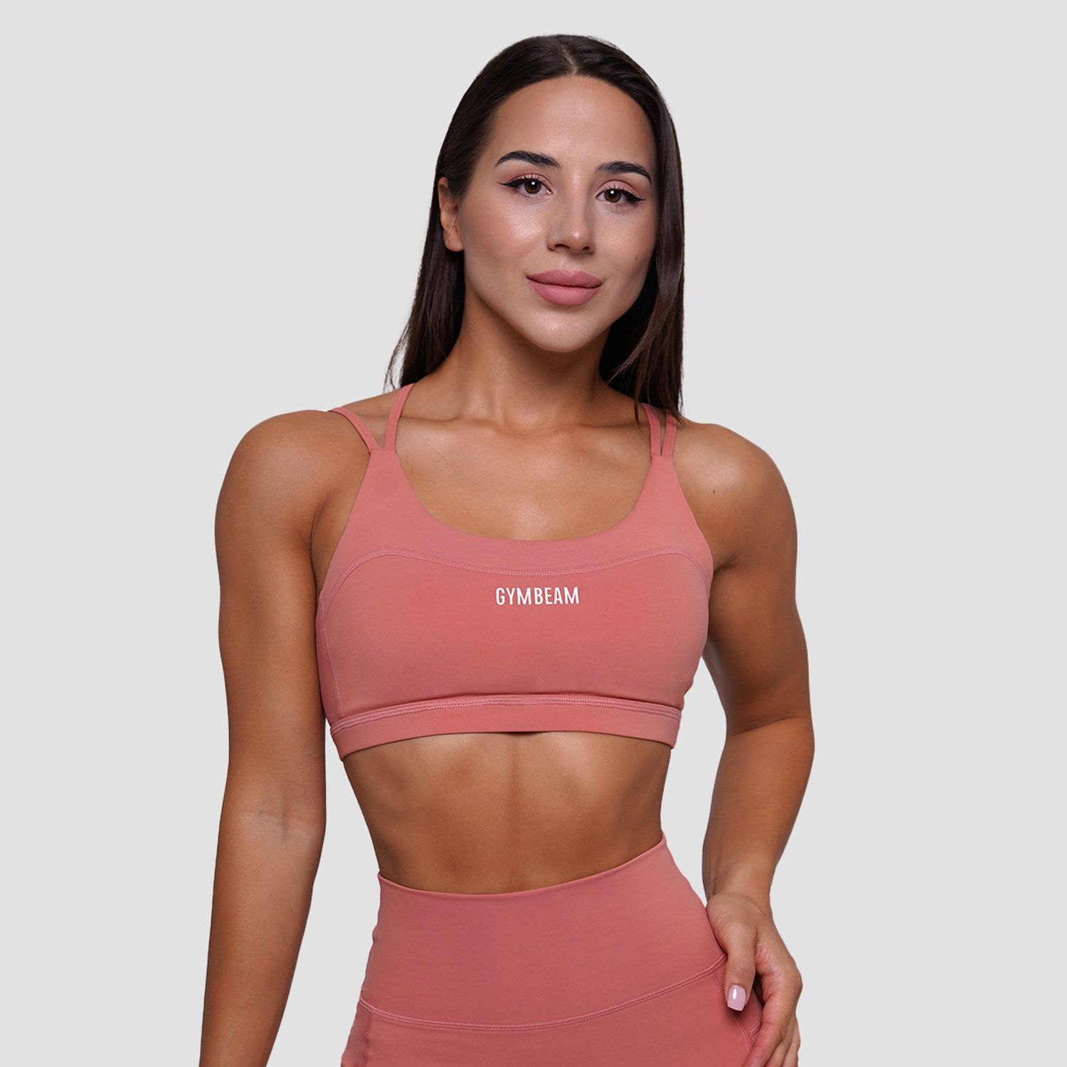 GymBeam FIT Sportbeha Zalm M