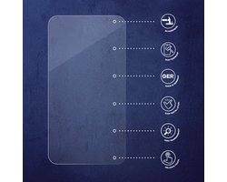 2 Stuks Savvies Screenprotector - geschikt voor Byybuo A10 - beschermfolie glas transparant