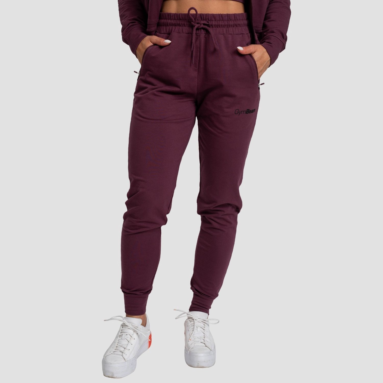 GymBeam Dames TRN Joggers Aubergine M