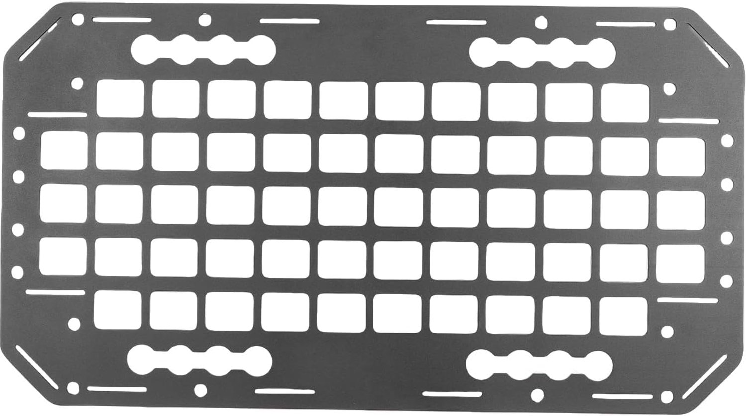 Truck Bed Molle Paneel 489x267x2mm Aluminium L Track