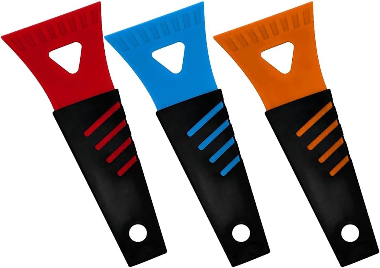 IJs- en sneeuwschraper voor autoruit, duurzaam HDPE materiaal, ergonomisch ontwerp, blauw