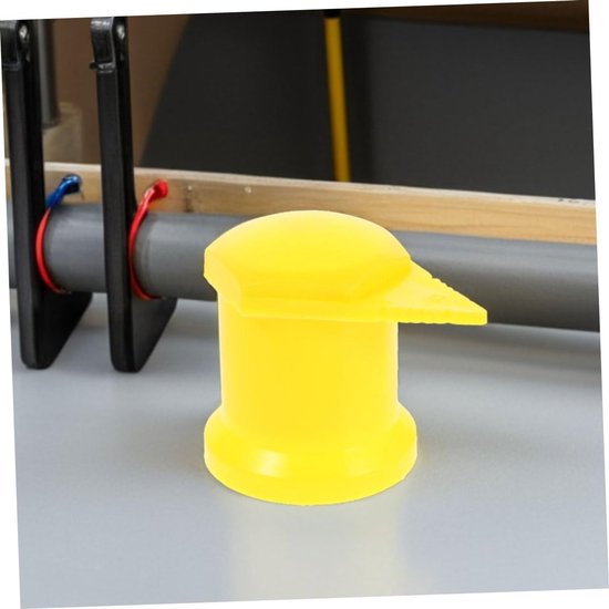 12 Stuks Delige Gele Wielmoer Covers met Waarschuwingsindicatoren voor Auto Trucks Duurzame Moerdopjes voor Snelle Visuele Controle Universele Compatibiliteit — afbeelding 4
