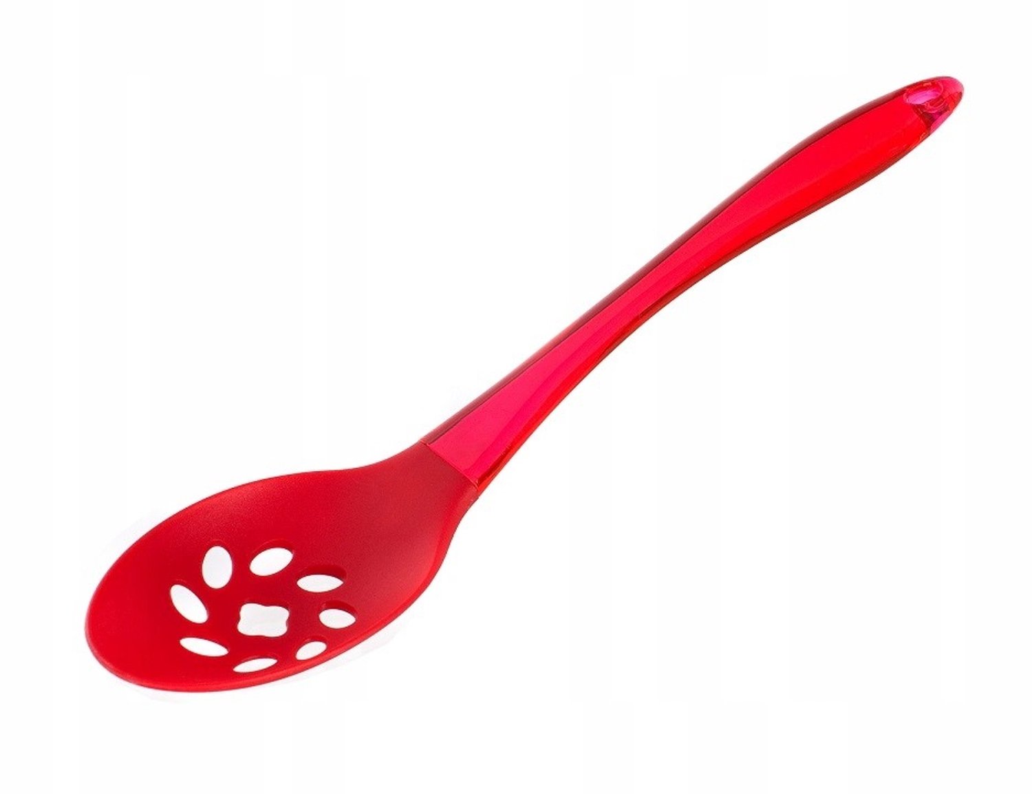 Tasty Nylon Lepel met Gaten - 34cm - Rood