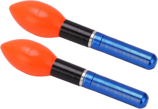 LED Visdobbers Sterk en Duurzaam Night Glow Bobbers voor Nachtvissen Sport Muovi 2 Stuks voor Vissersliefhebbers — afbeelding 2