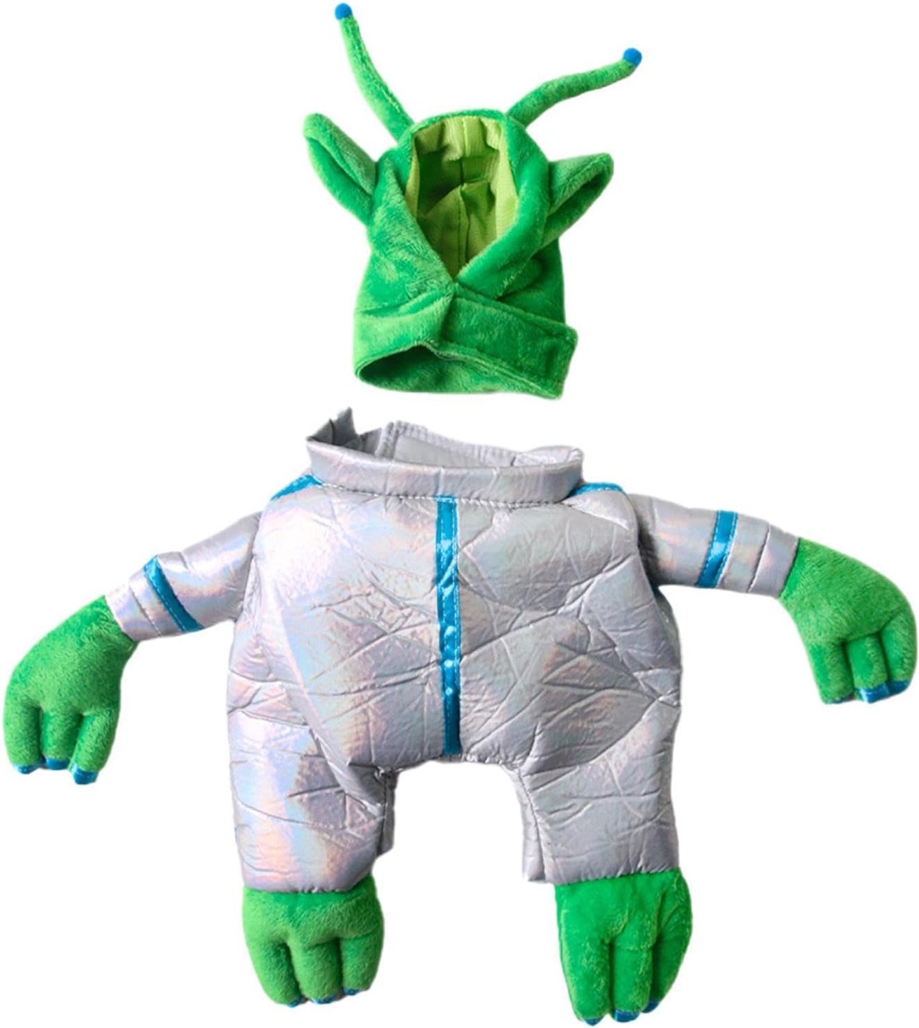 Buitenaards hondenkostuum astronaut buitenaards grappig wasbaar universeel