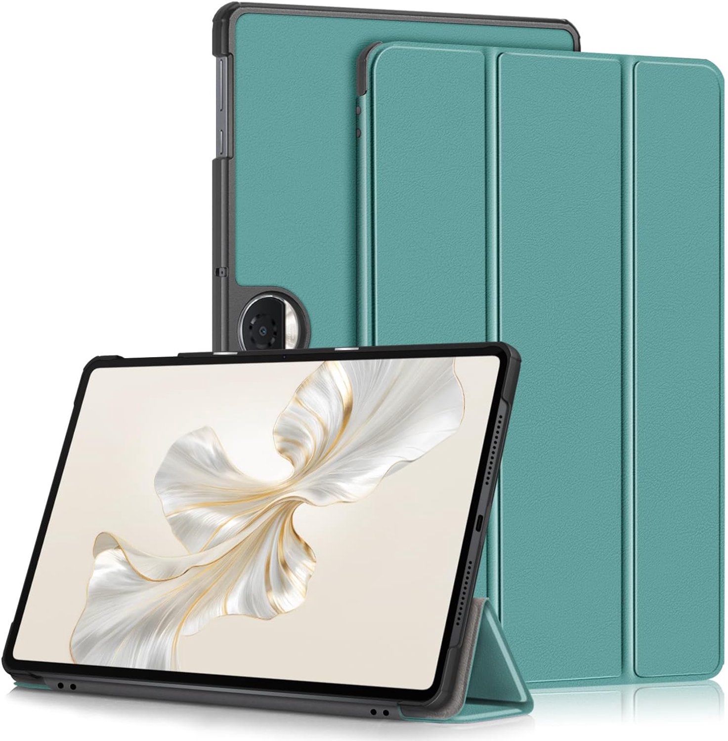 Beschermhoes voor Honor Pad 9 12,1 inch Tablet 2023, ultradunne beschermhoes met standfunctie voor Honor Pad 9 tablet, groen