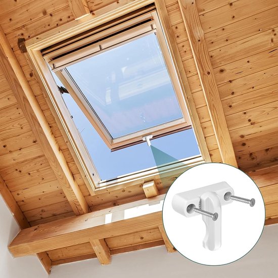 8 Stuks Raambeveiliging Inbraakbeveiliging, Raamvergrendeling van Aluminiumlegering voor Upvc & Houten Ramen — afbeelding 5