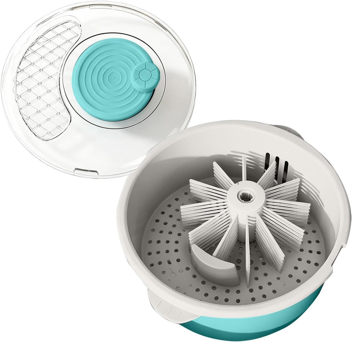 Fruit Spinner Hand Cranked Capaciteit Quick Drying Cleaning