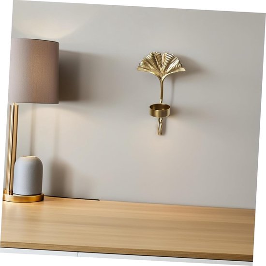 3 Stuks Delige Metalen Wandkandelaren met Vintage Bladmotief Ijzeren Eenvoudige Houder Muurbevestiging voor Slaapkamer Woonkamer Keuken Badkamerdecoratie — afbeelding 3