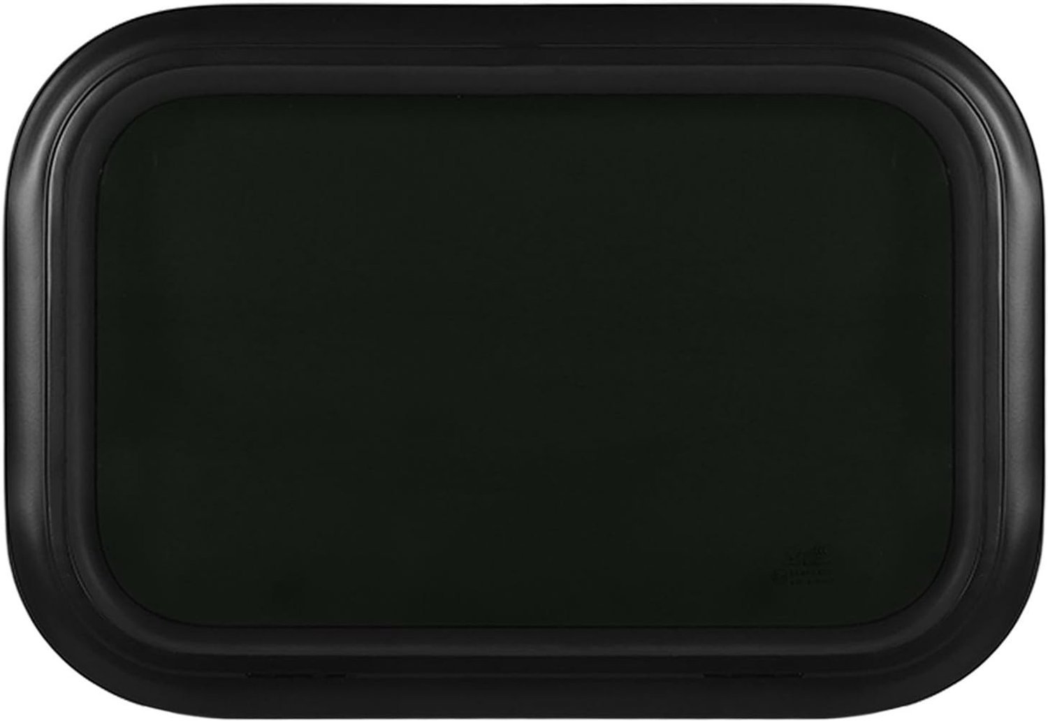 Vast Raam voor 600 x 500 mm Ingangsdeur met Zwart Helder Glas en Frame voor Caravan, Geschikt voor 33-38 mm Dikte, Duurzaam en Weerbestendig