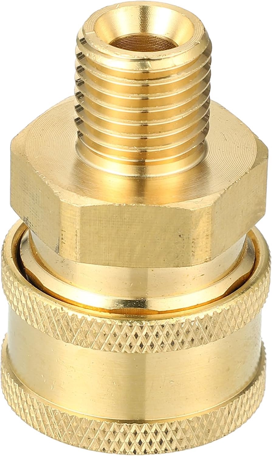 Hogedrukreiniger Koppeling 43x28mm - Messing - Universele Adapter voor Auto - ServiceTopper
