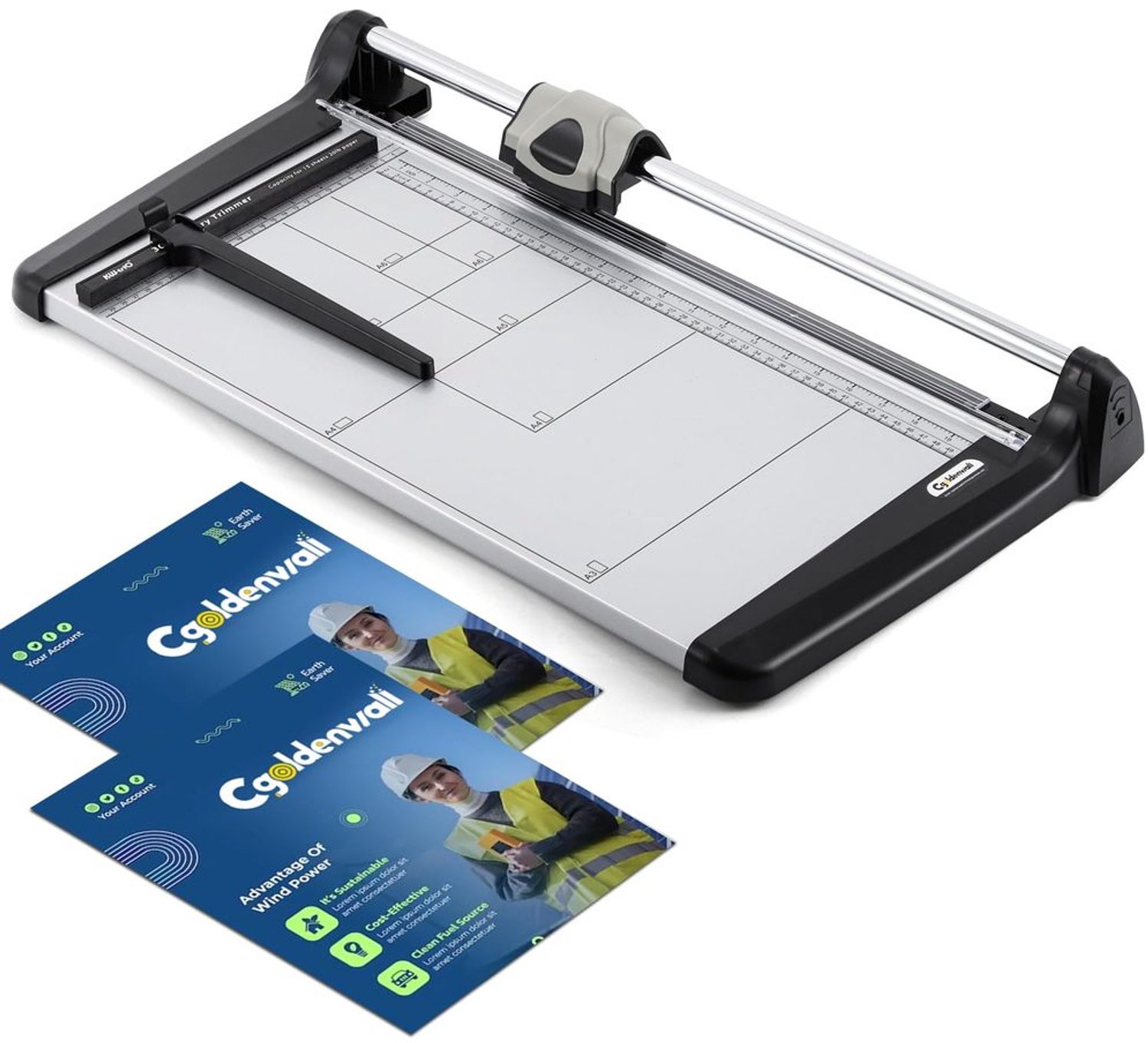 A3 Industrieel Papieren Snijmachine met Veiligheidsbescherming