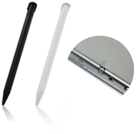 Styluspen - 3 Stuks - Kunststof - Compatibel met Nintendo New 3DS XL/New 3DS LL - Opbergsluiting - Schermbescherming - Touchscreenpen — afbeelding 3