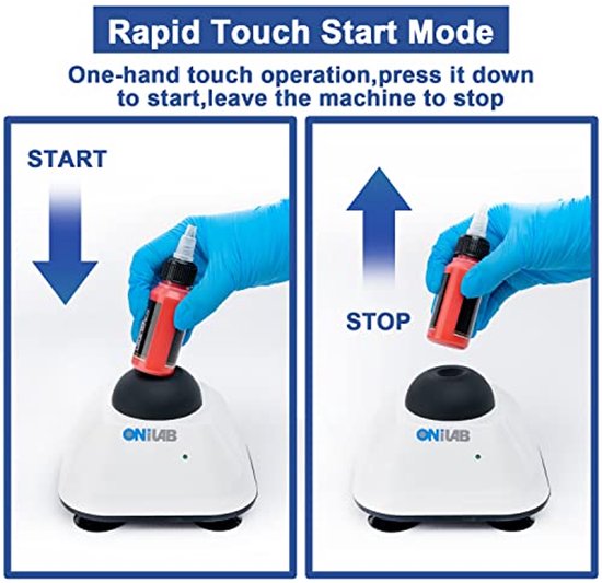 Mini Vortex Mixer - Stabiele aluminium basis voor laboratorium gebruik — afbeelding 2
