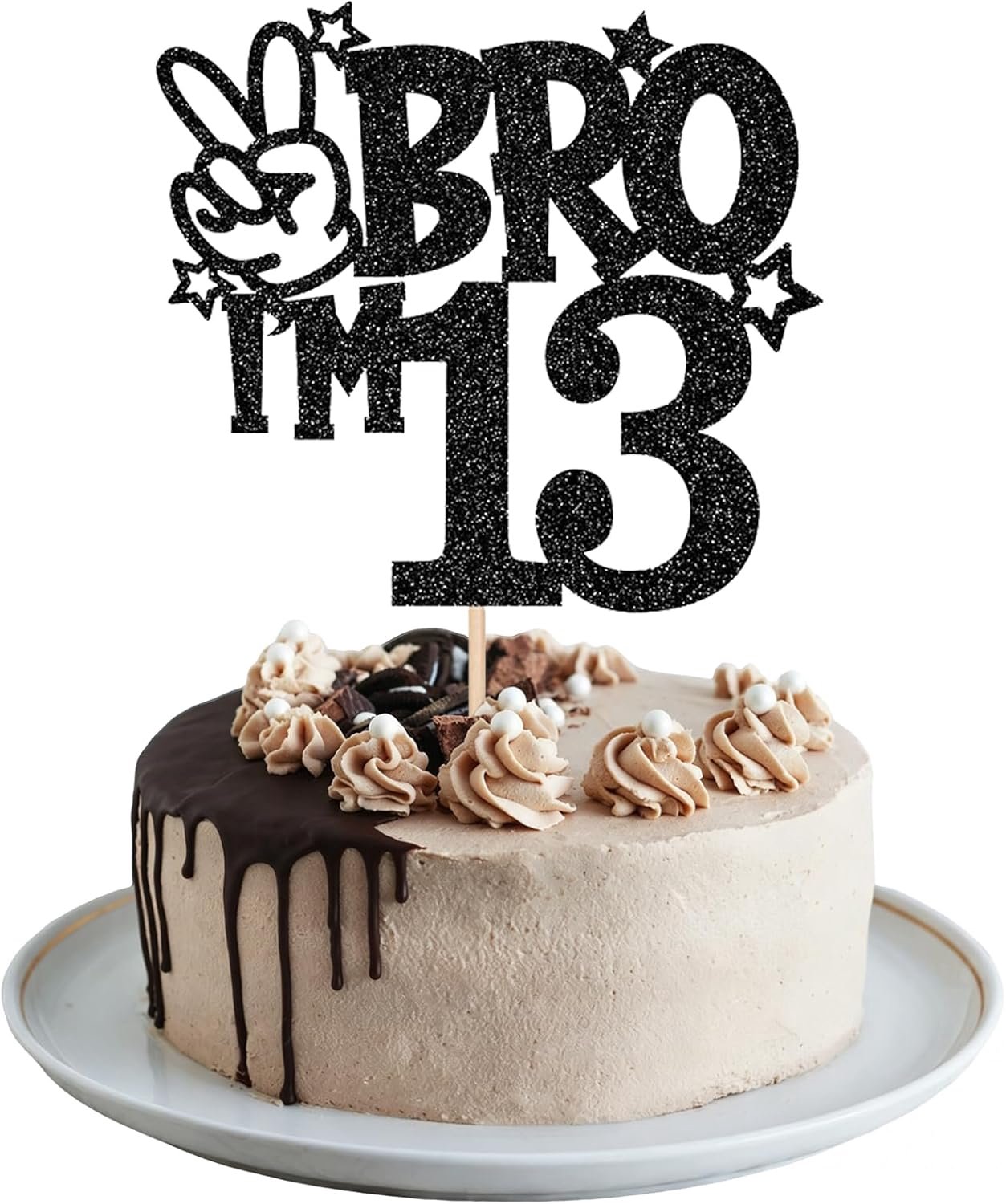 "Bro I'm 13" voor 13e verjaardag