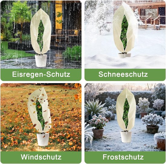 Winterbescherming voor planten, 120x80 cm — afbeelding 5